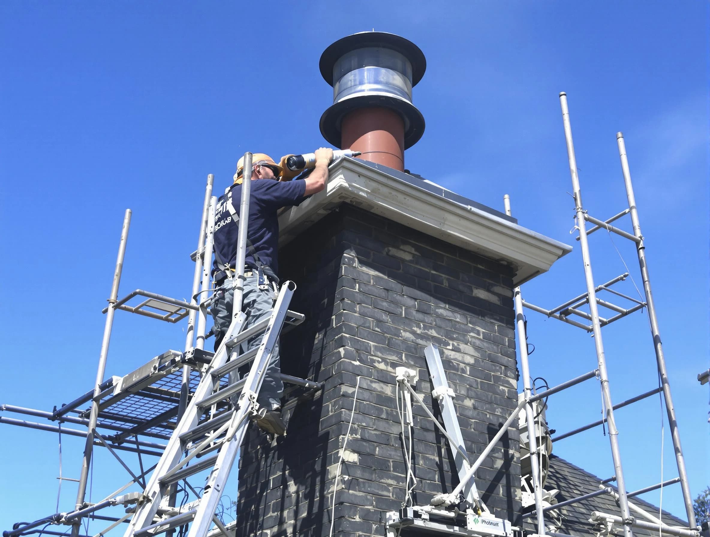 Sturdy chimney crown finished by Barnegat Chimney Sweep in Barnegat, NJ