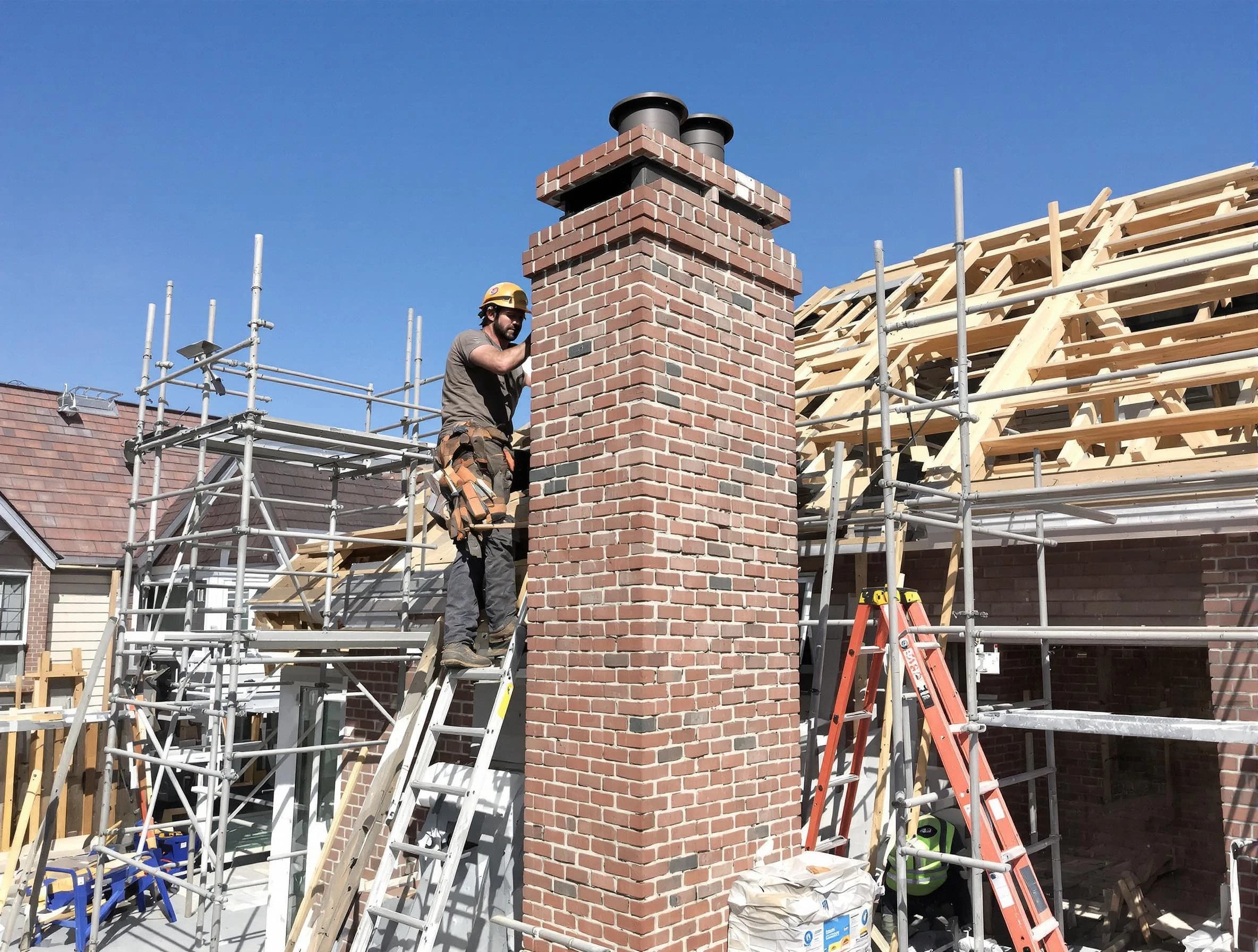 New chimney installation completed by Barnegat Chimney Sweep in Barnegat, NJ