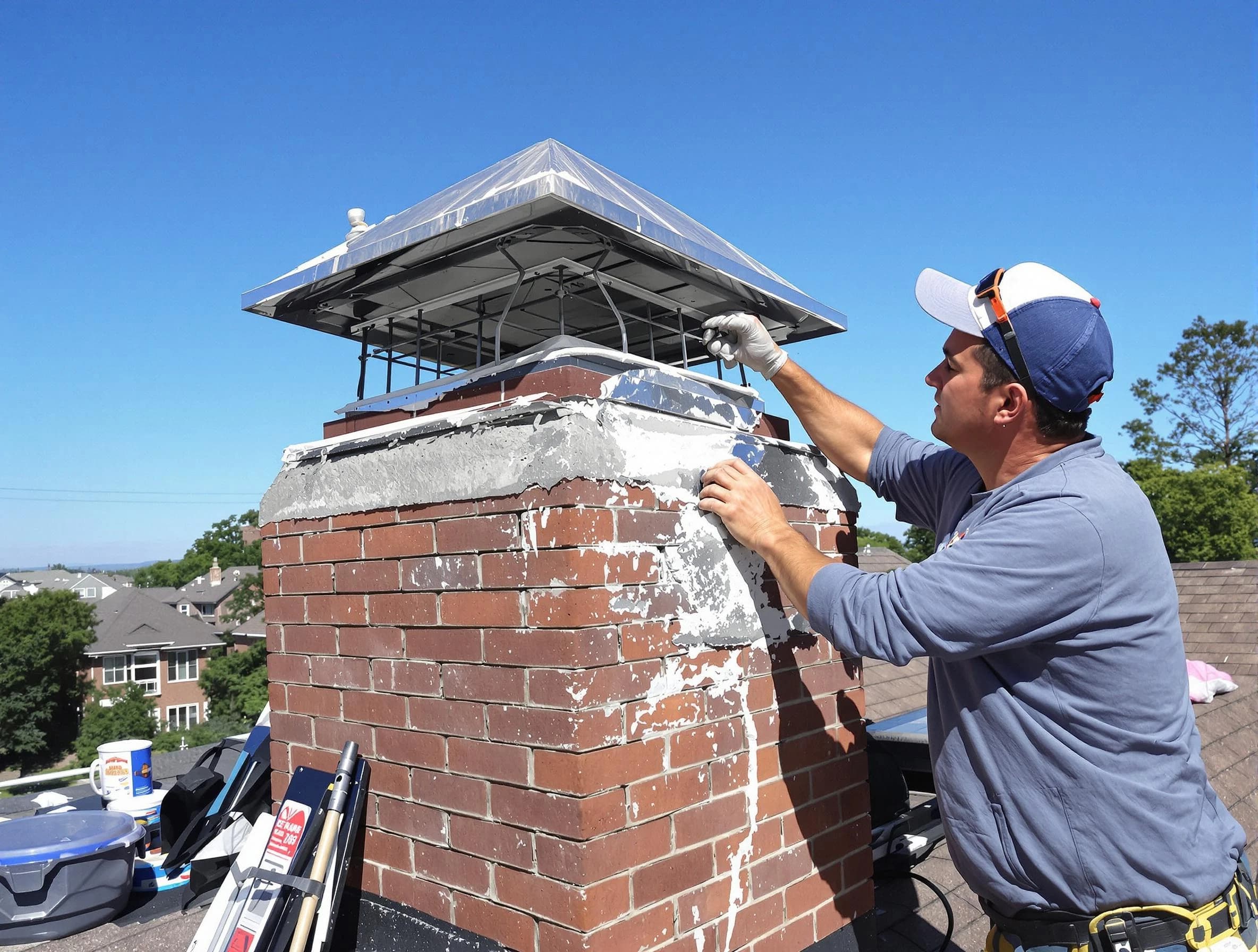 Chimney Crown Services service in Barnegat, NJ